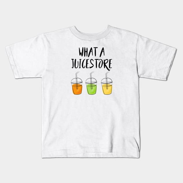 What a juice store - Denglisch Joke Kids T-Shirt by DenglischQuotes